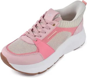 JACKSHIBO Slip in Women Hands Free Shoes Wide Toe Box Slip On Walking Athletic Tennis Sneakers Arch Support Plantar Fasciitis Orthopedic Width Shoes Cushion Thick Zero Drop Sole with Metatarsal Pad