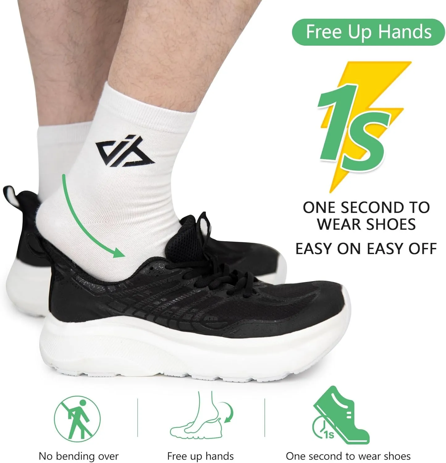 JACKSHIBO Wide Toe Box Men's Running & Tennis Athletic Gym Workout Cross Training Sneakers - Cushioned Memory Foam Thick Zero Drop Sole