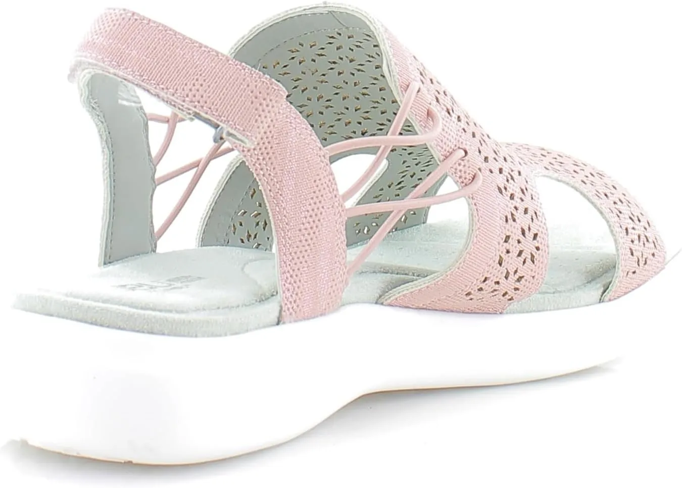 JBU Francis Women's Comfort Casual Adjustable Ankle Strap Open Toe Fashion Sandal