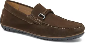 Johnston & Murphy Cort 2.0 Bit Dark Brown Waxed English Suede- Size 11M