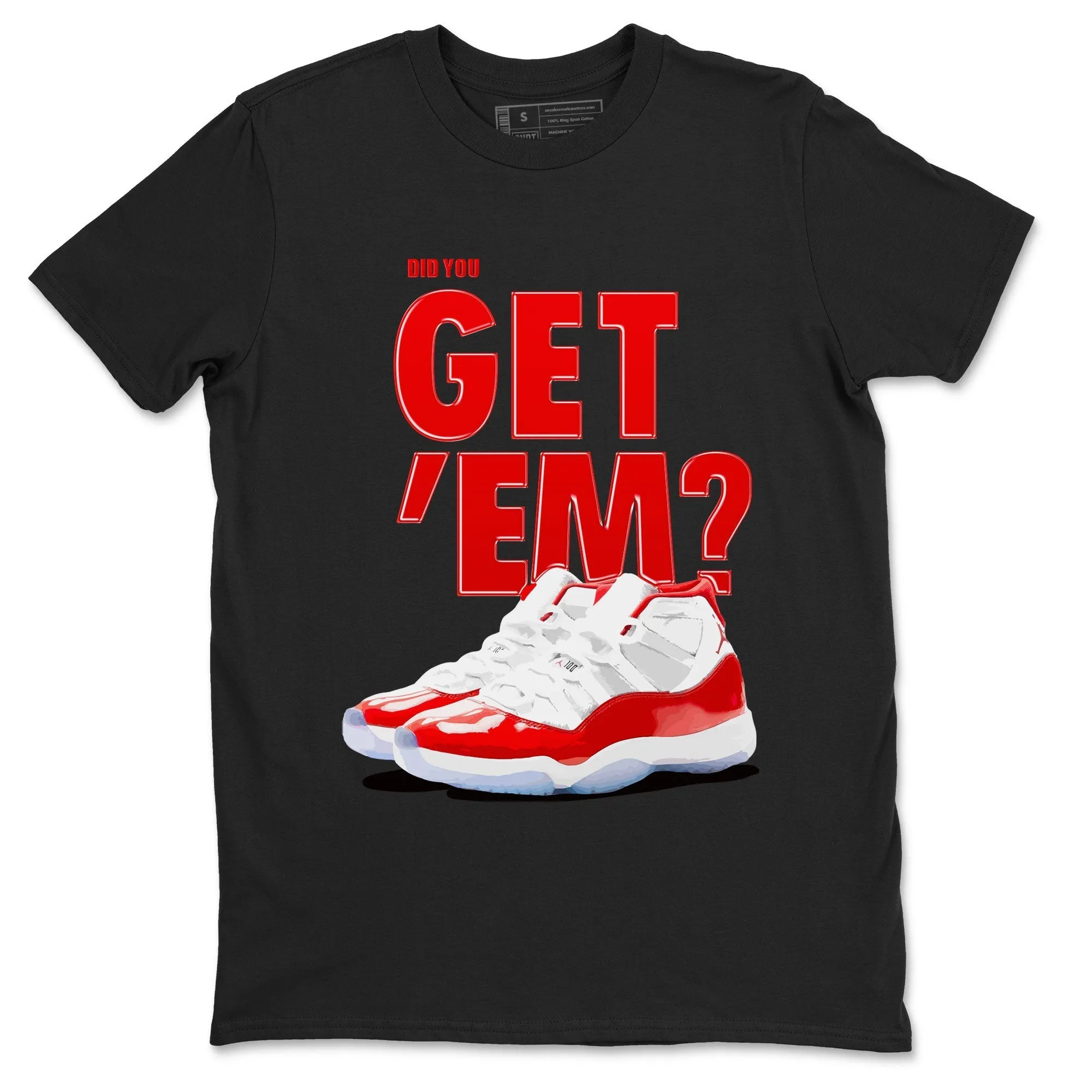 Jordan SNRT Tee Durable You Did - Air Sneaker 11 Cherry Durable Get 'Em