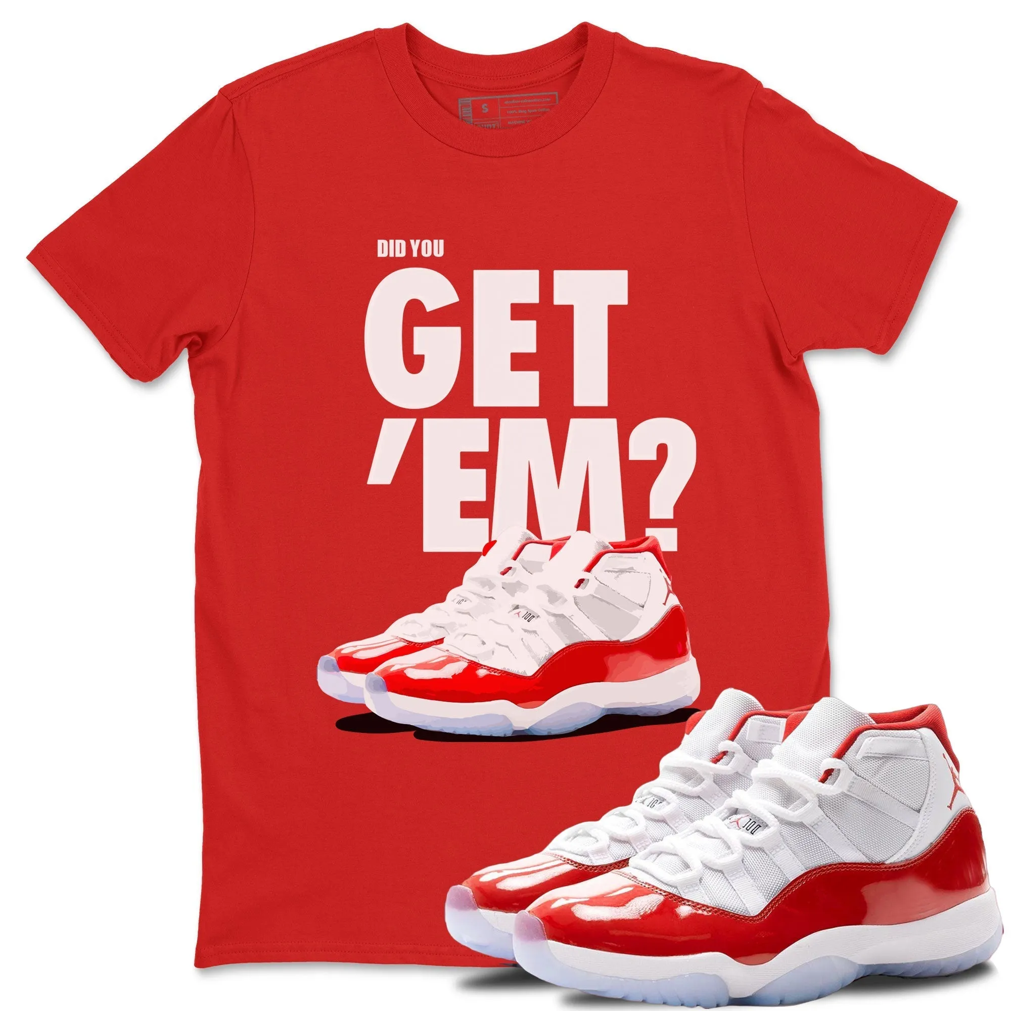 Jordan SNRT Tee Durable You Did - Air Sneaker 11 Cherry Durable Get 'Em