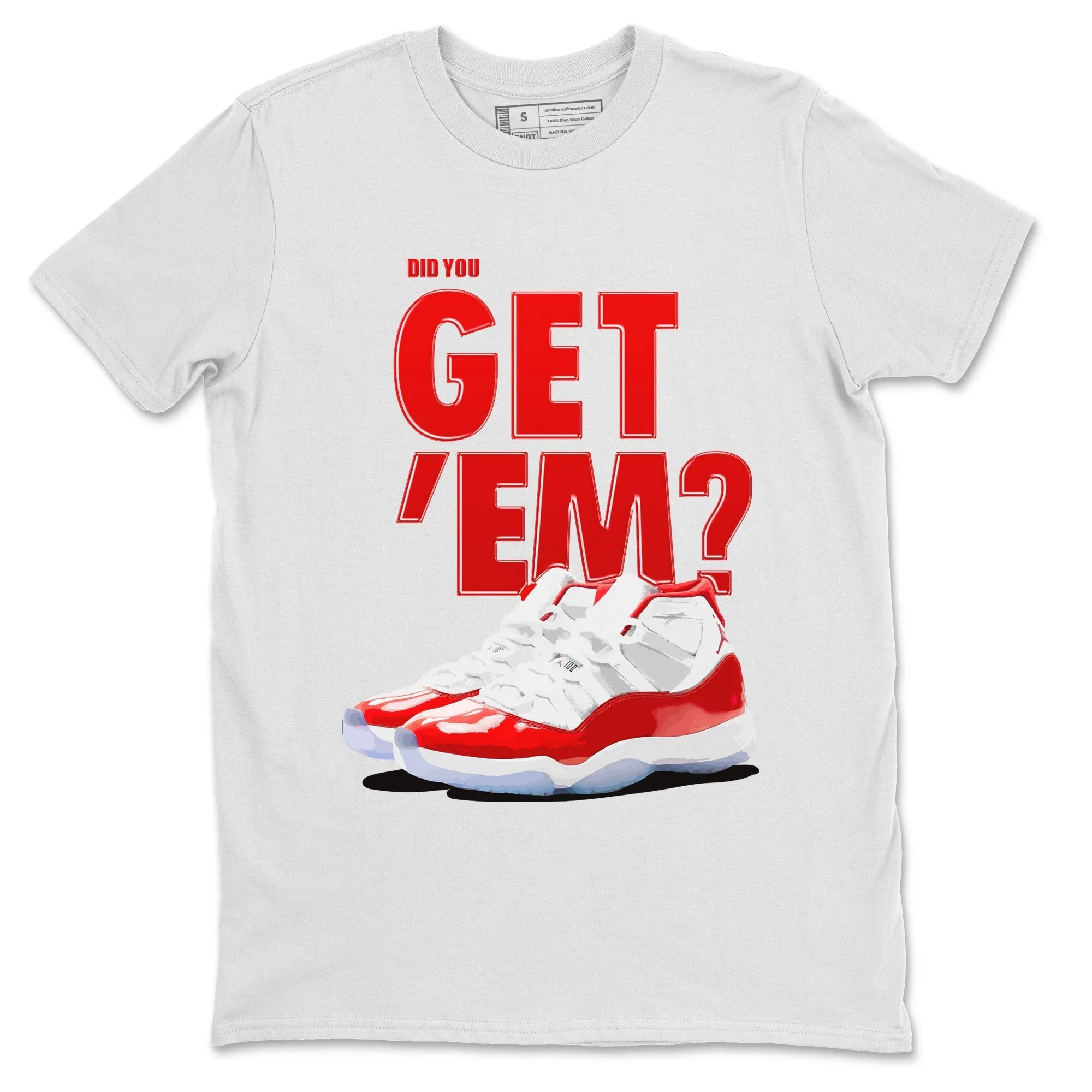 Jordan SNRT Tee Durable You Did - Air Sneaker 11 Cherry Durable Get 'Em