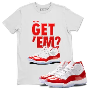 Jordan SNRT Tee Durable You Did - Air Sneaker 11 Cherry Durable Get 'Em