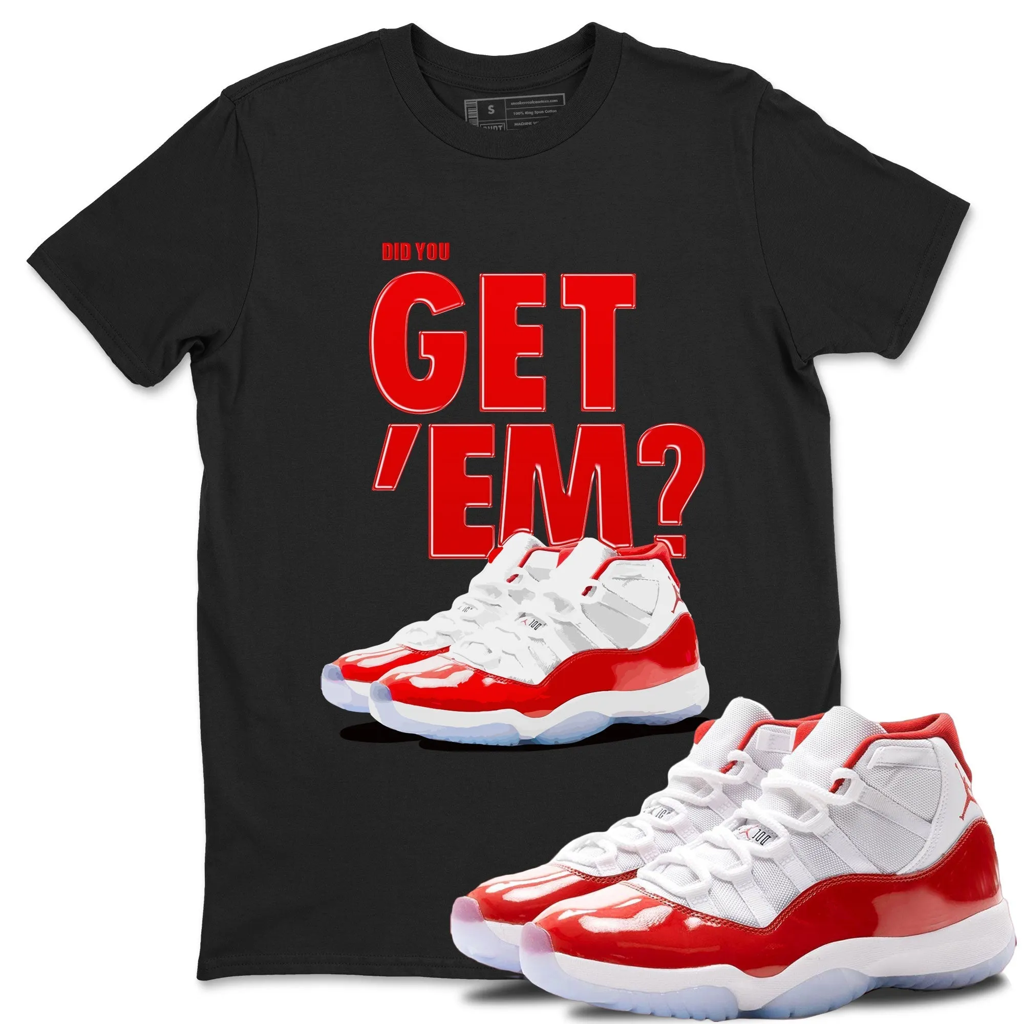 Jordan SNRT Tee Durable You Did - Air Sneaker 11 Cherry Durable Get 'Em