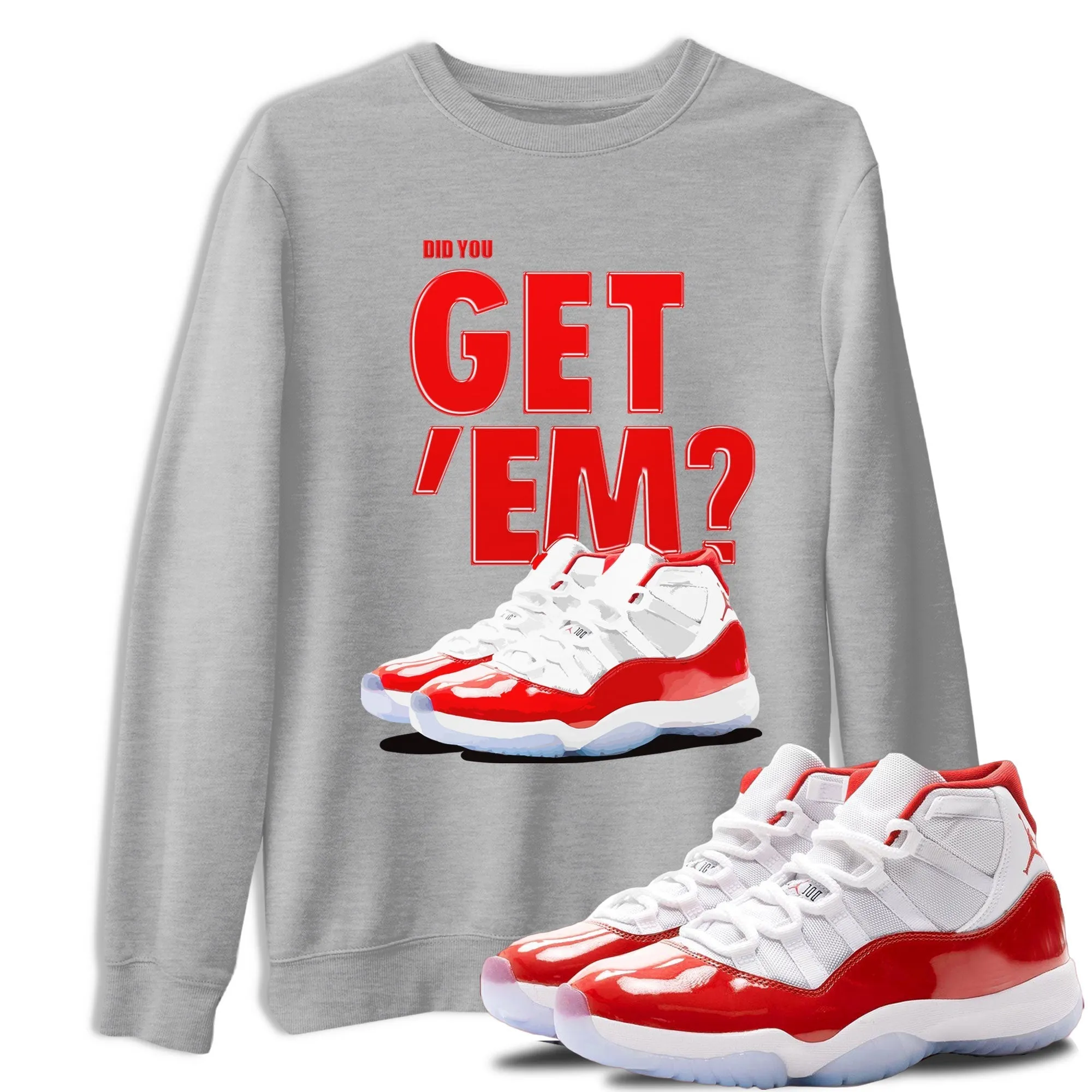 Jordan SNRT Tee Durable You Did - Air Sneaker 11 Cherry Durable Get 'Em