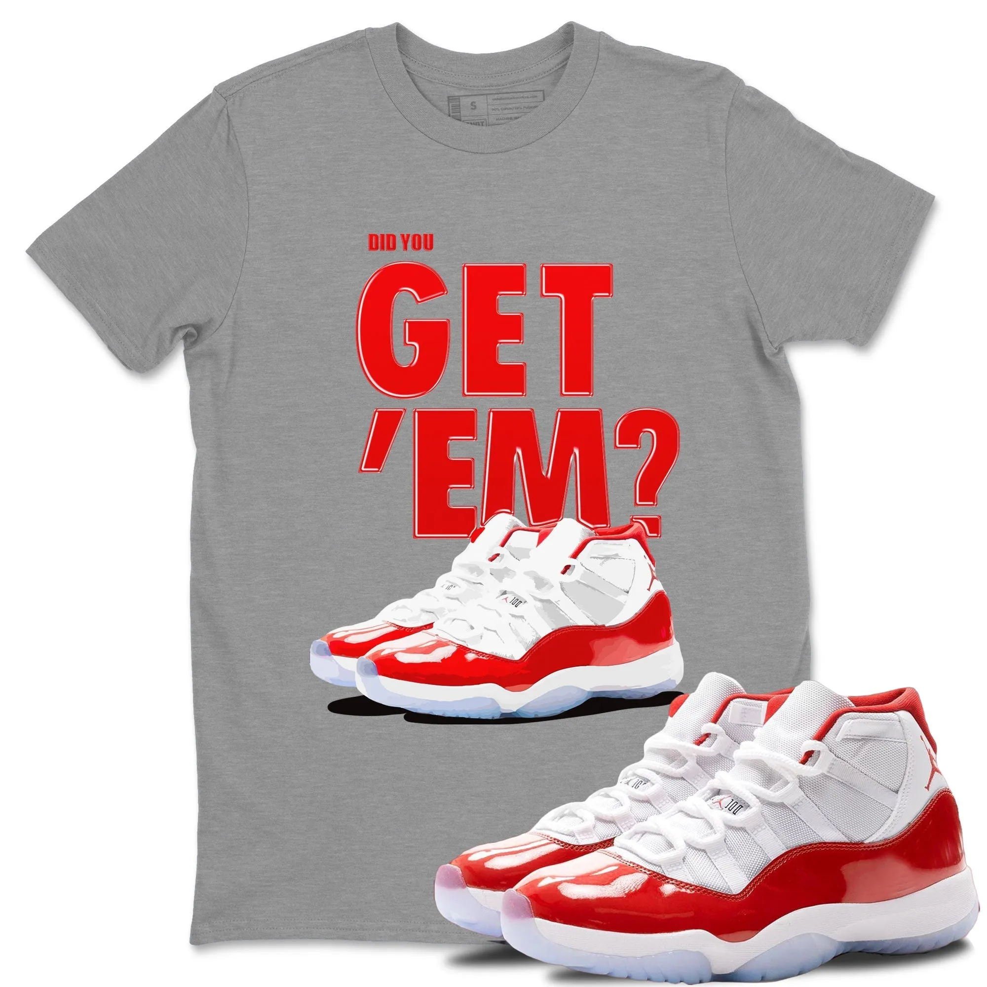 Jordan SNRT Tee Durable You Did - Air Sneaker 11 Cherry Durable Get 'Em