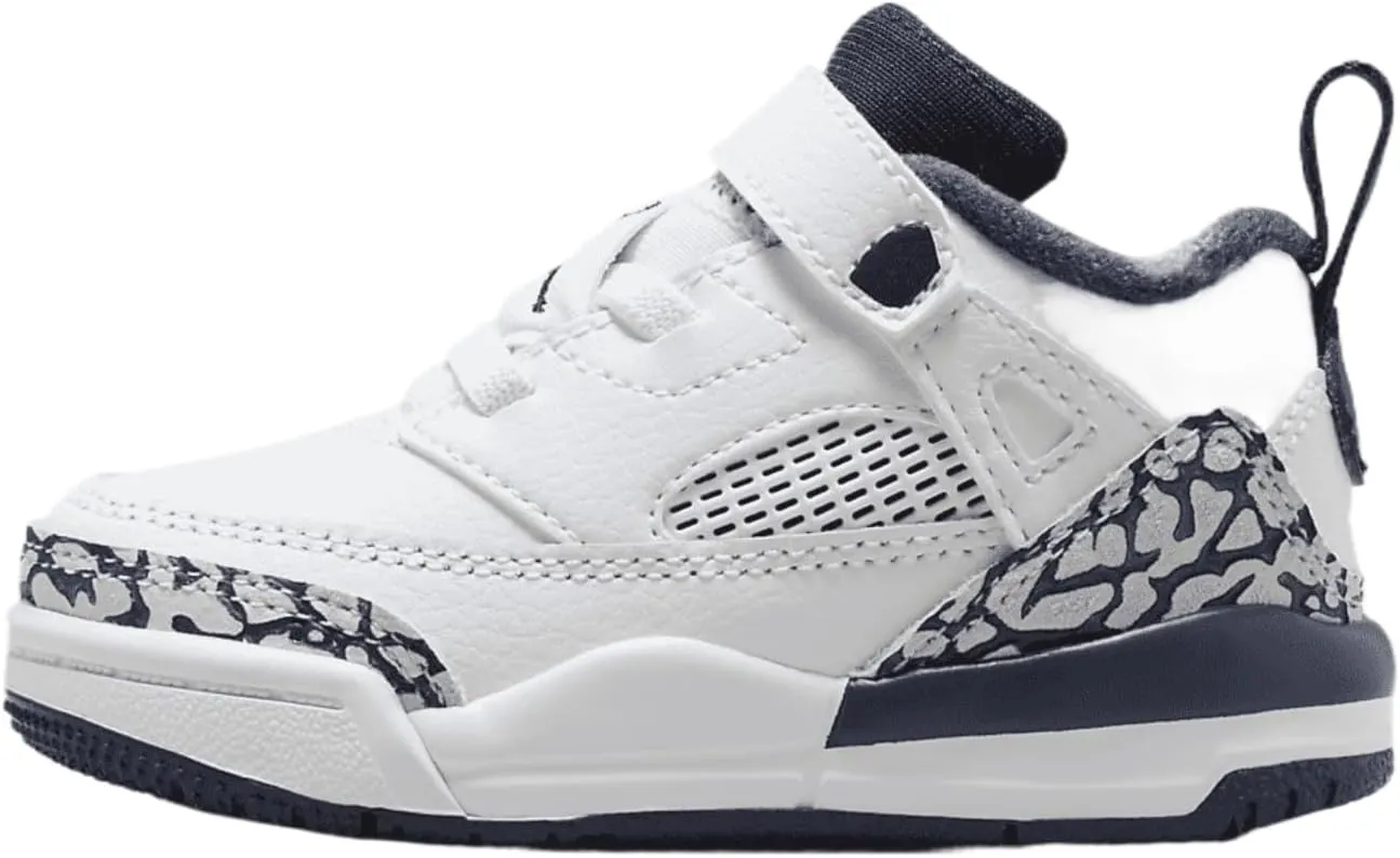 Jordan Spizike Low Baby/Toddler Shoes (FQ3952-104, White/Pure Platinum/Obsidian) Size 9