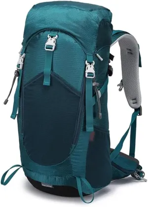 JSEIAJB 40L Camping Backpack Outdoor Climbing Bag Waterproof Mountaineering Hiking Sports Backpack
