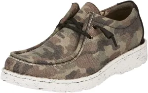 Justin Hazer Print Men's Loafers - Stylish Slip-On Shoes for Casual and Formal Wear, Comfortable and Durable Design
