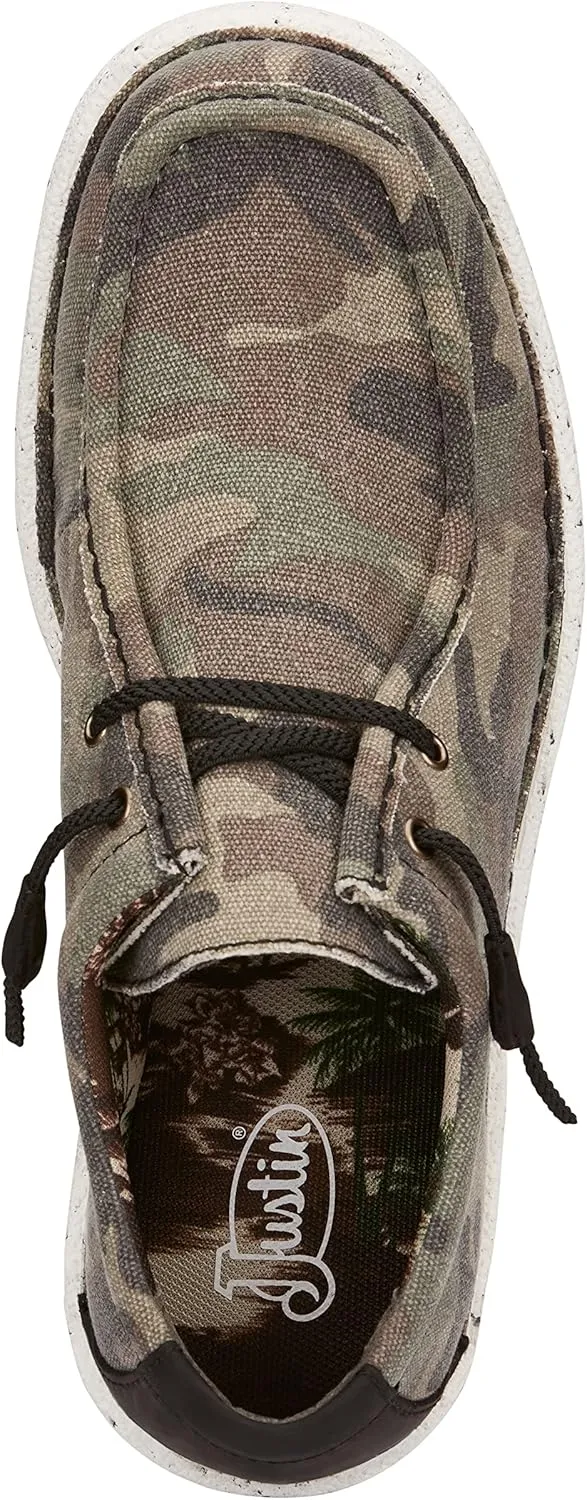 Justin Hazer Print Men's Loafers - Stylish Slip-On Shoes for Casual and Formal Wear, Comfortable and Durable Design