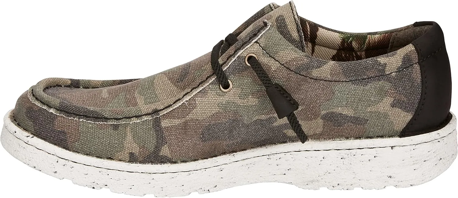 Justin Hazer Print Men's Loafers - Stylish Slip-On Shoes for Casual and Formal Wear, Comfortable and Durable Design