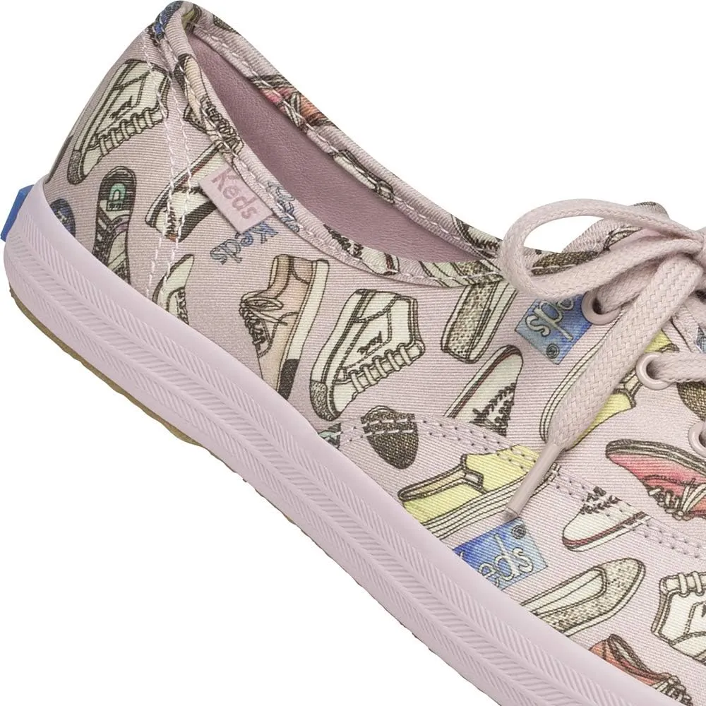 Keds Womens Champion Cjw Print Sneaker