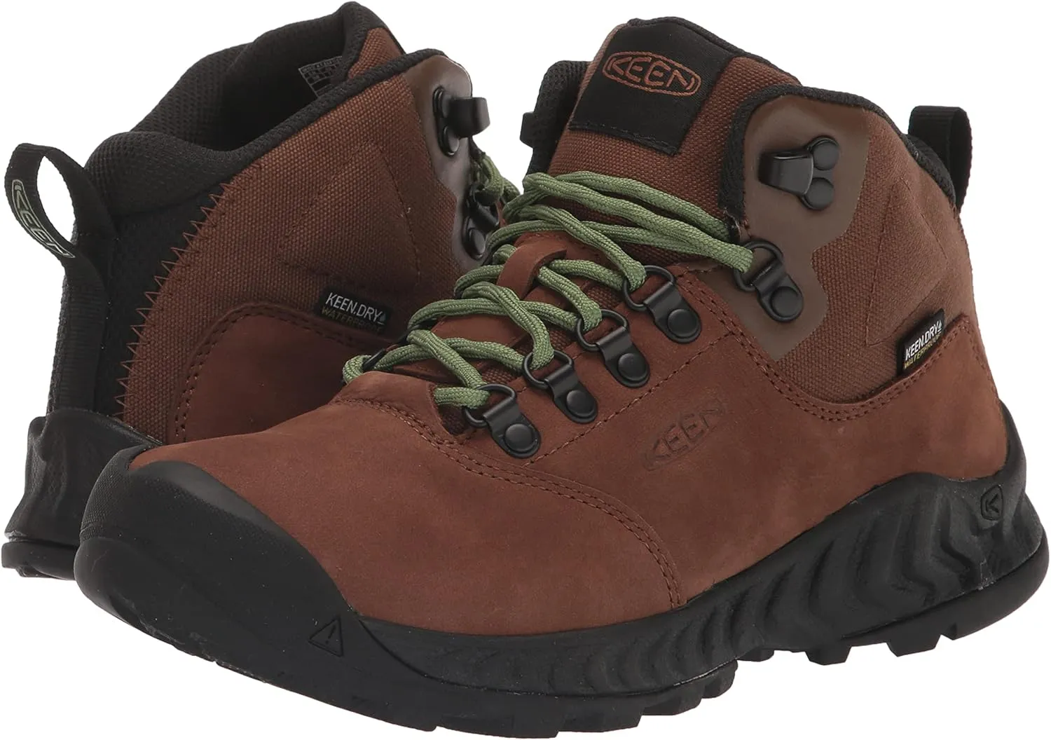 KEEN Women's Nxis Explore Mid Height Waterproof Fast Packing Hiking Boots