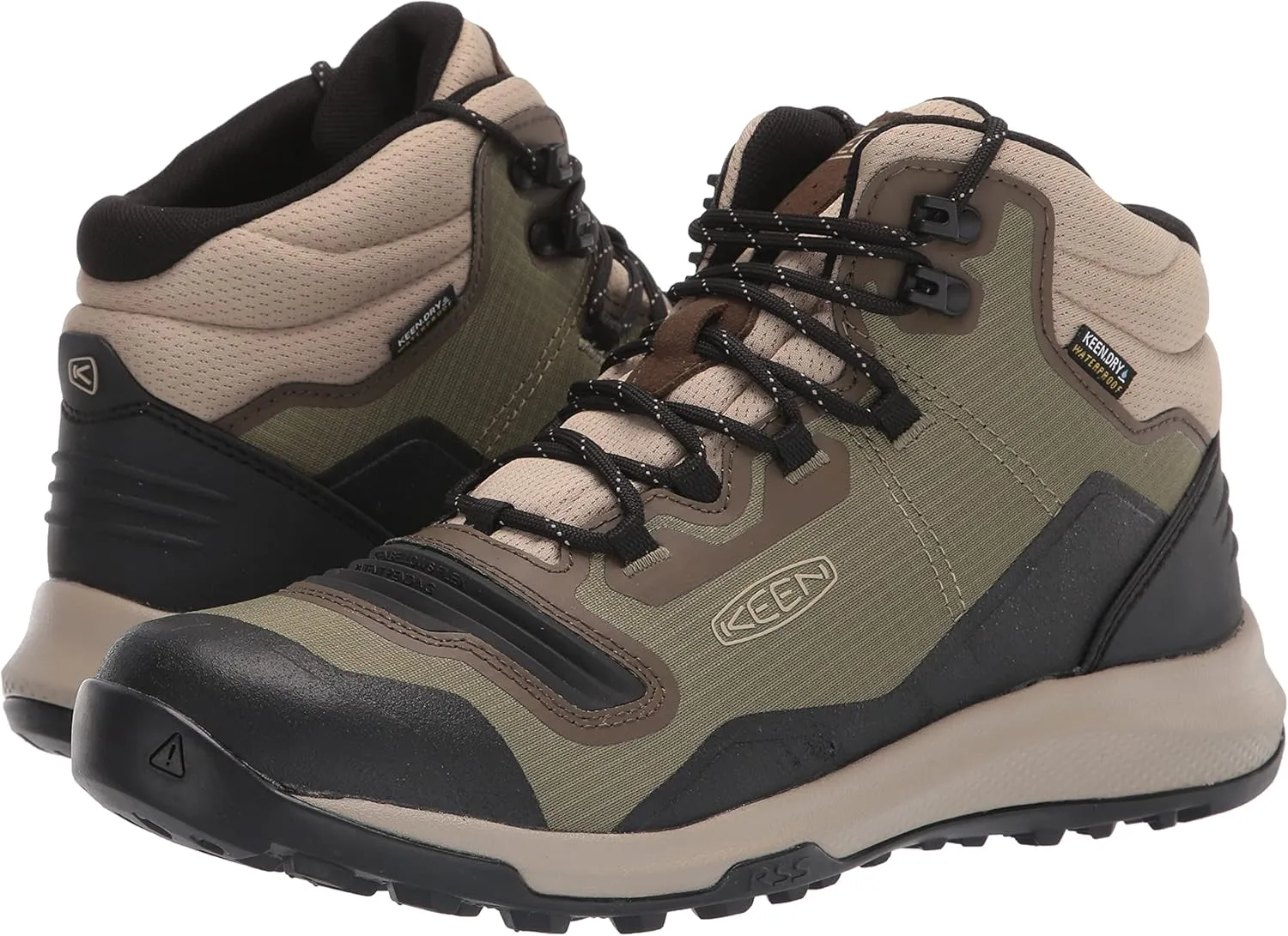 KEEN Women's Tempo Flex Mid Height Lightweight Waterproof Hiking Boot
