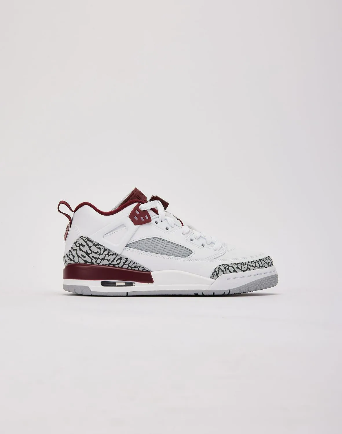 Kids Air Jordan Spizike Low GS White Gray Red Black Shoe Sneaker Trainer