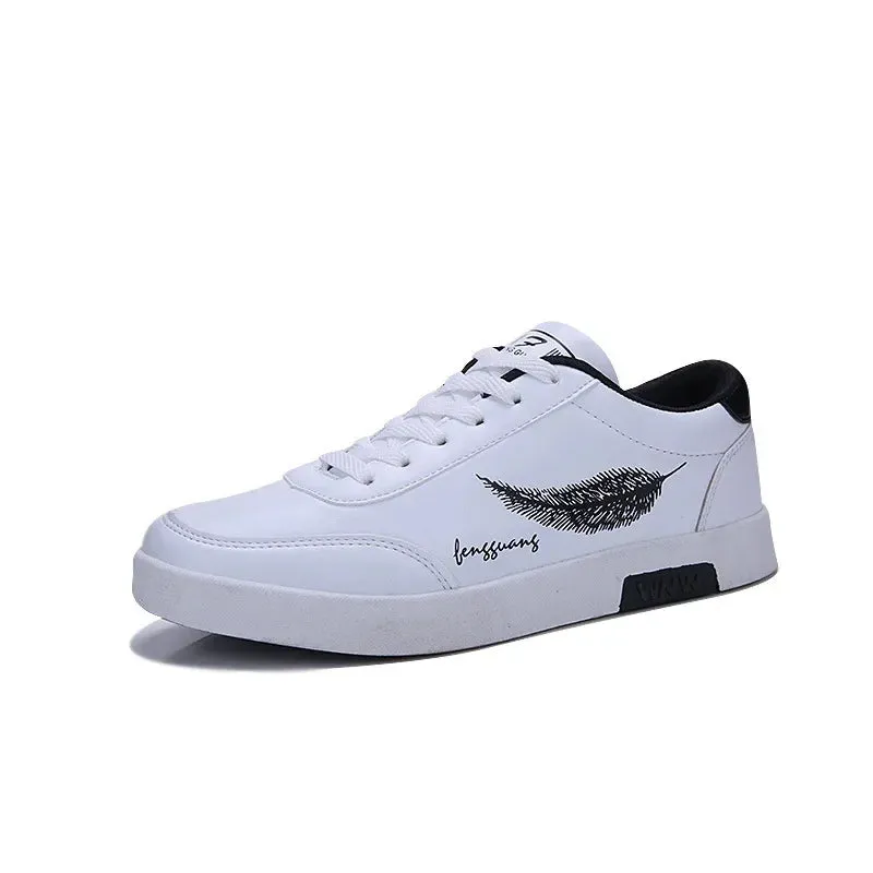 Korean Style Men's Breathable Low Top Sneakers