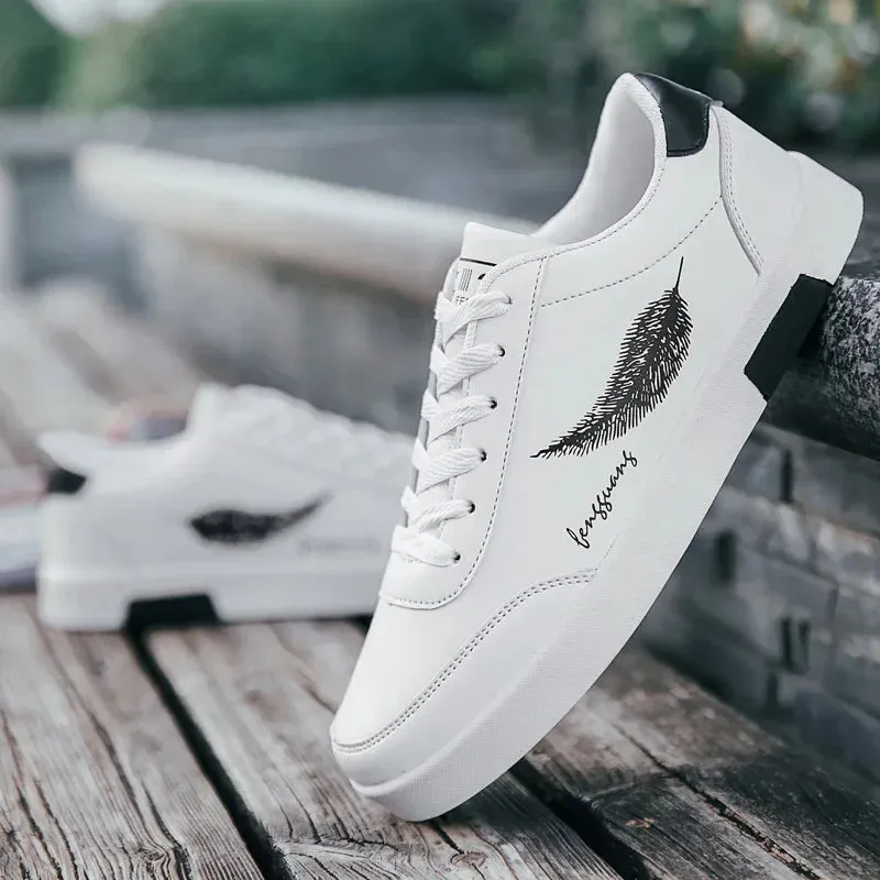 Korean Style Men's Breathable Low Top Sneakers