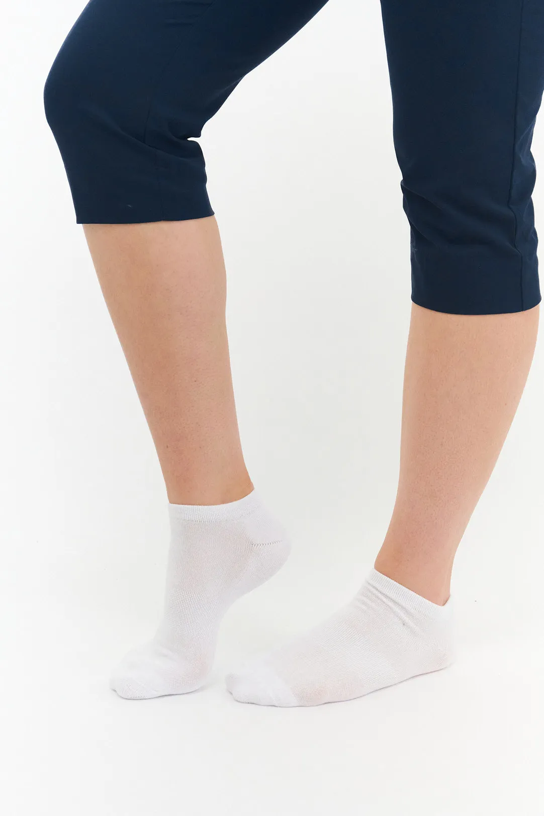 Ladies Golf Trainer Socks - 3 Pair Pack Pack - Aqua
