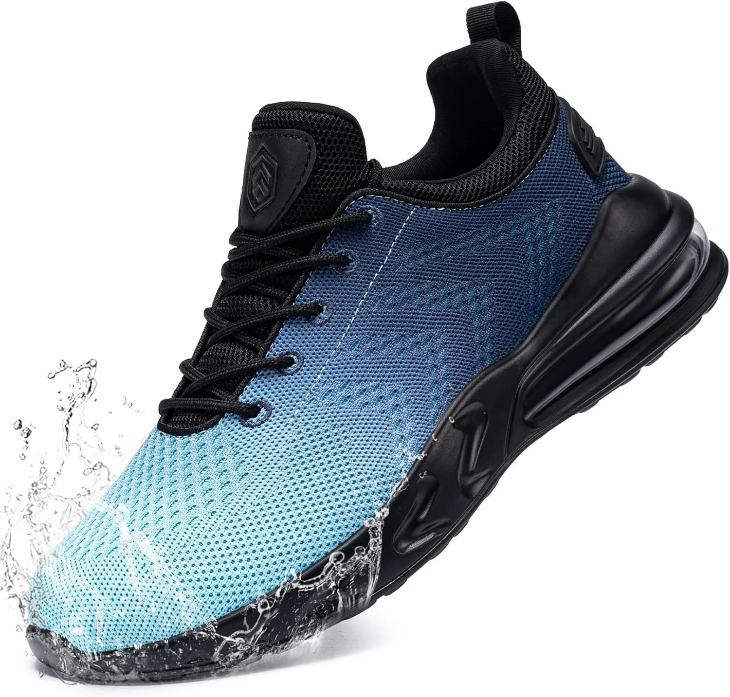 LARNMERN Mens Non Slip Work Shoes Slip On Water Resistant Walking Sneakers Zapatos Trabajo Waterproof Food Service Chef Kitchen