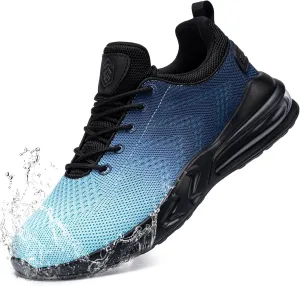 LARNMERN Mens Non Slip Work Shoes Slip On Water Resistant Walking Sneakers Zapatos Trabajo Waterproof Food Service Chef Kitchen