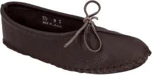 Laurentian Chief Men's Buffalo Hide Ballerina Moccasins