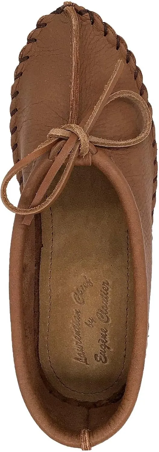 Laurentian Chief Women's Elk Hide Ballerina Moccasins