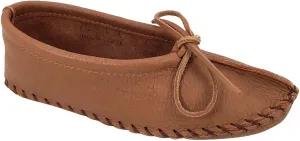 Laurentian Chief Women's Elk Hide Ballerina Moccasins