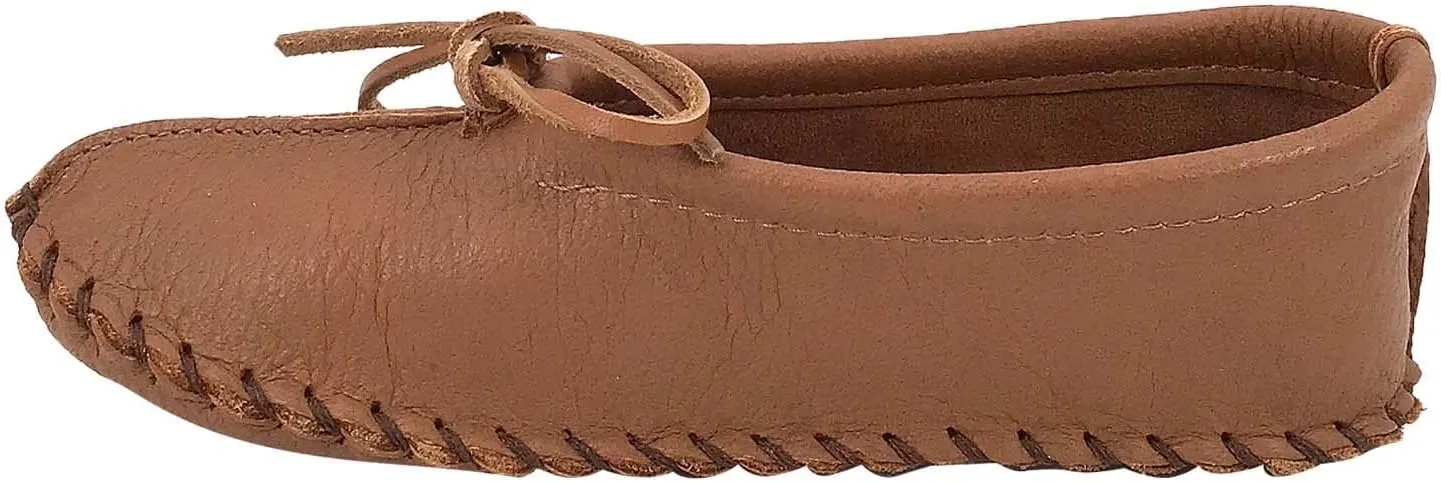 Laurentian Chief Women's Elk Hide Ballerina Moccasins