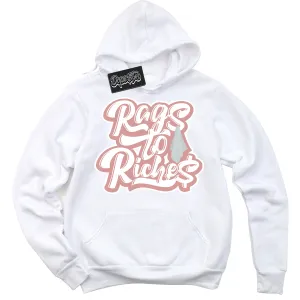Legend Pink 1s Sneaker Hoodie Rags To Riches Graphic