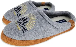 Life is Good Women's Moccasin Slippers, 303593W - Suede & Fleece Open Back Indoor/Outdoor Slip-Ons - Plush & Cozy Slides with Soft Foam & Rubber Soles Stylish & Comfy Available in Different Designs
