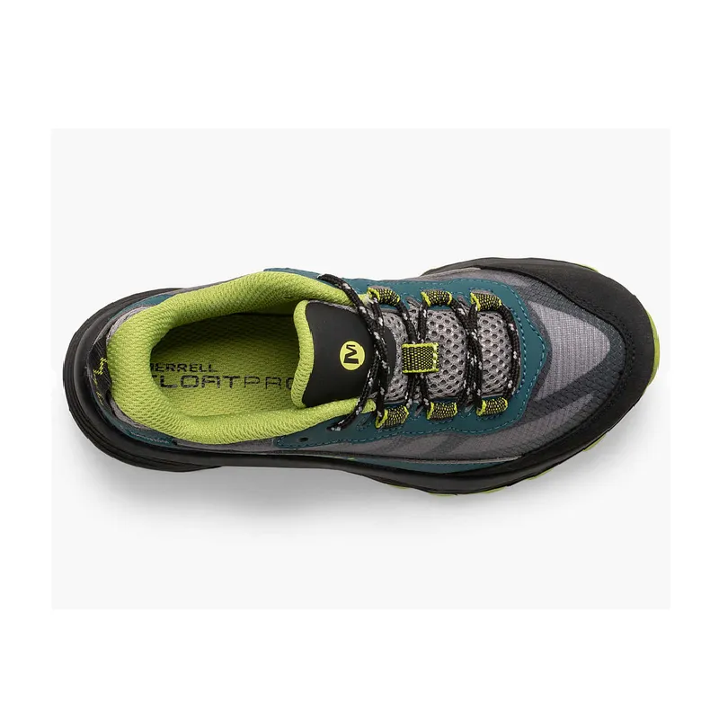 Little Kid's Moab Speed Low Waterproof Deep Green/Black