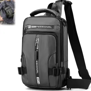 Luckyabow Waterproof Crossbody Bag, Luckyabow Waterproof Walking Bag, Suitable for Hiker