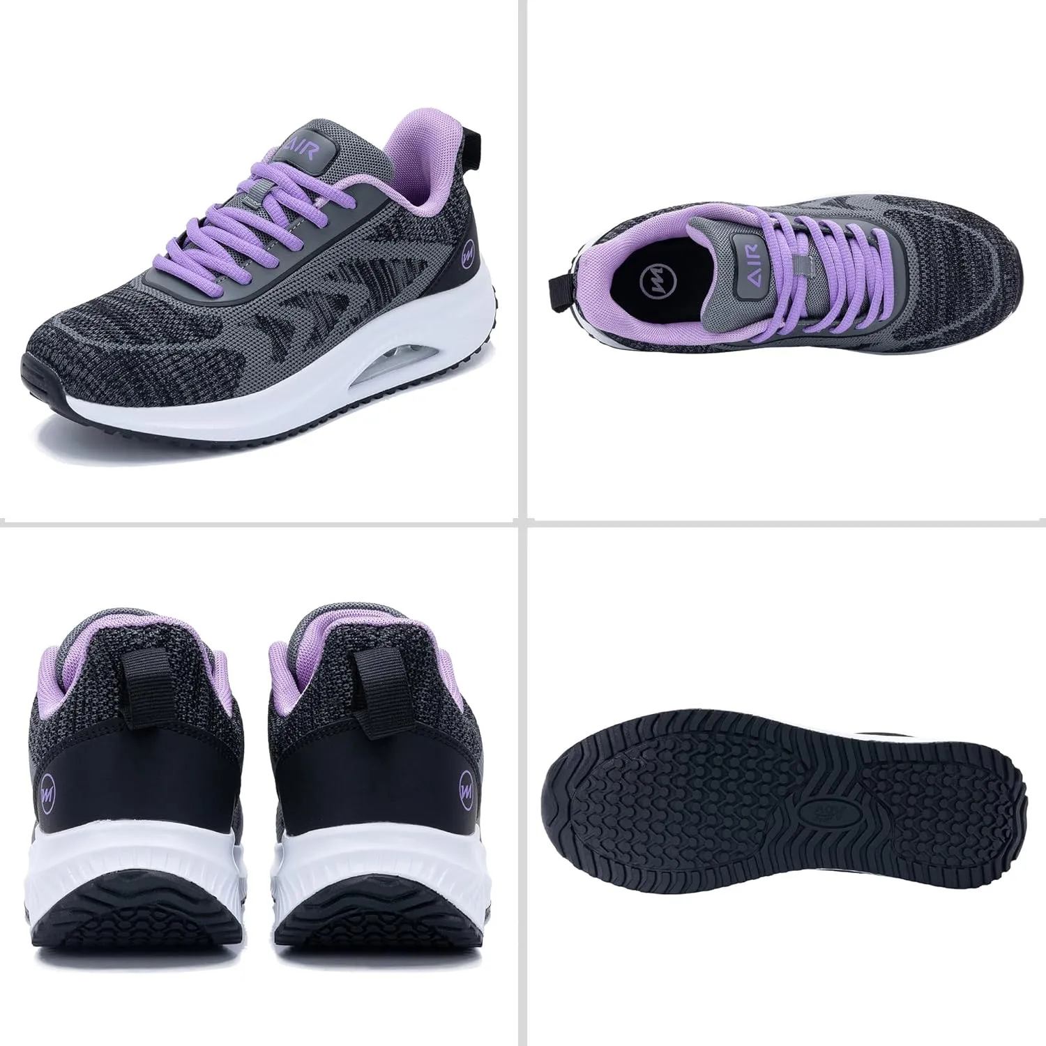 MAFEKE Womens Walking Shoes with Arch Support, Air Tennis Orthotic Fashion Sneakers for Plantar Fasciitis Pain Relief Size 5.5-11