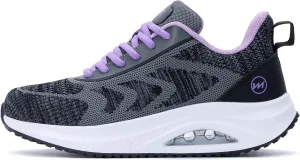 MAFEKE Womens Walking Shoes with Arch Support, Air Tennis Orthotic Fashion Sneakers for Plantar Fasciitis Pain Relief Size 5.5-11