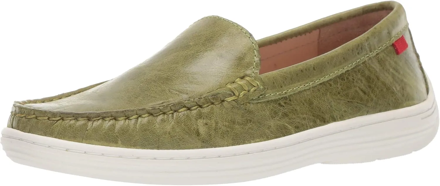 MARC JOSEPH NEW YORK Kids' Leather Boys/Girls Casual Comfort Slip on Moccasin Venetian Loafer Driving Style