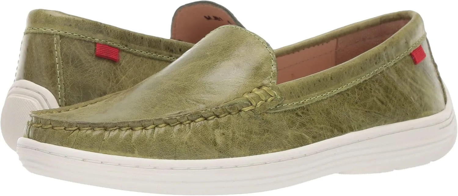 MARC JOSEPH NEW YORK Kids' Leather Boys/Girls Casual Comfort Slip on Moccasin Venetian Loafer Driving Style