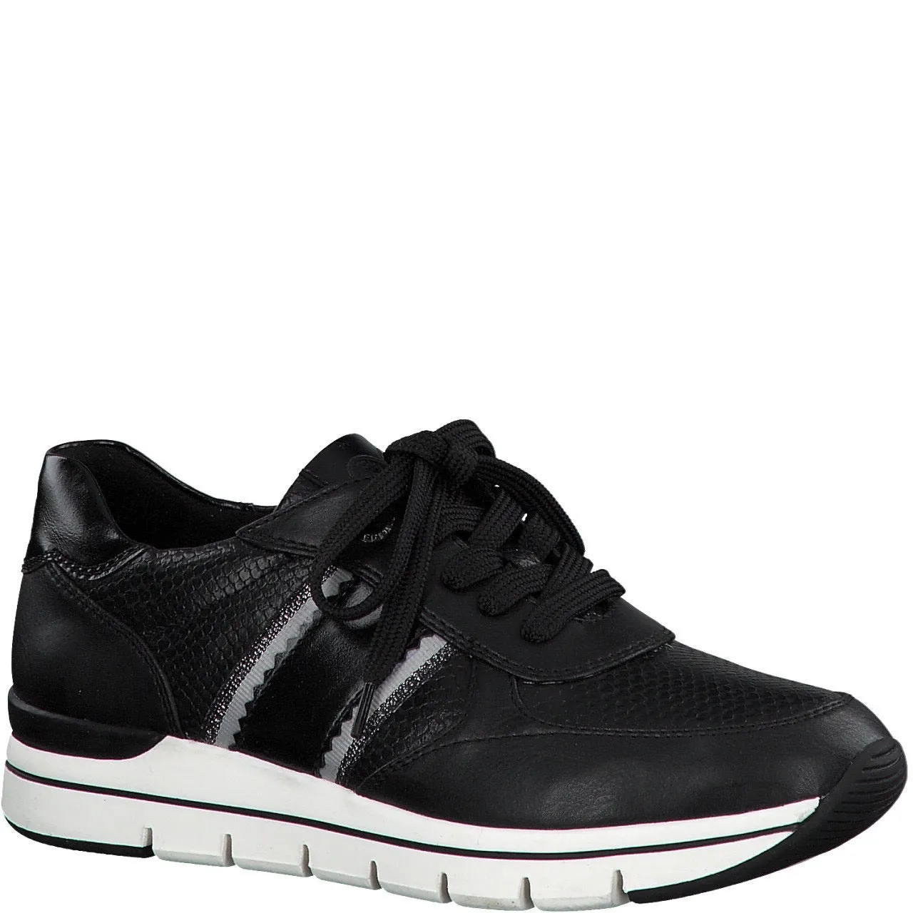 MarcoTozzi 2-23710-25 Black Stipe Combi