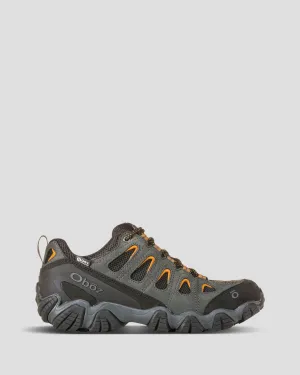 Men's Oboz Sawtooth II Low Waterproof Hiking Shoes - Shadow Burlap