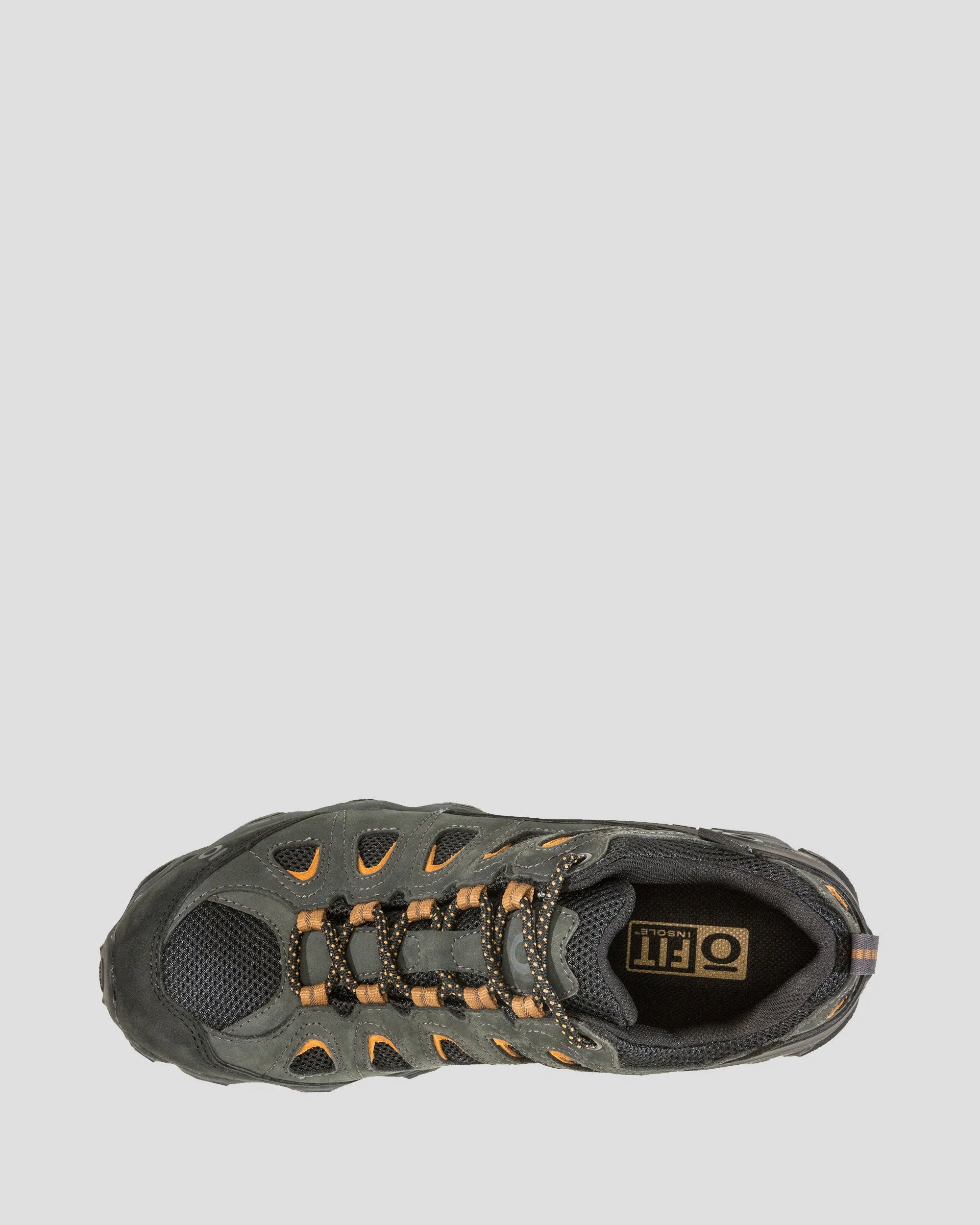 Men's Oboz Sawtooth II Low Waterproof Hiking Shoes - Wide - Shadow Burlap