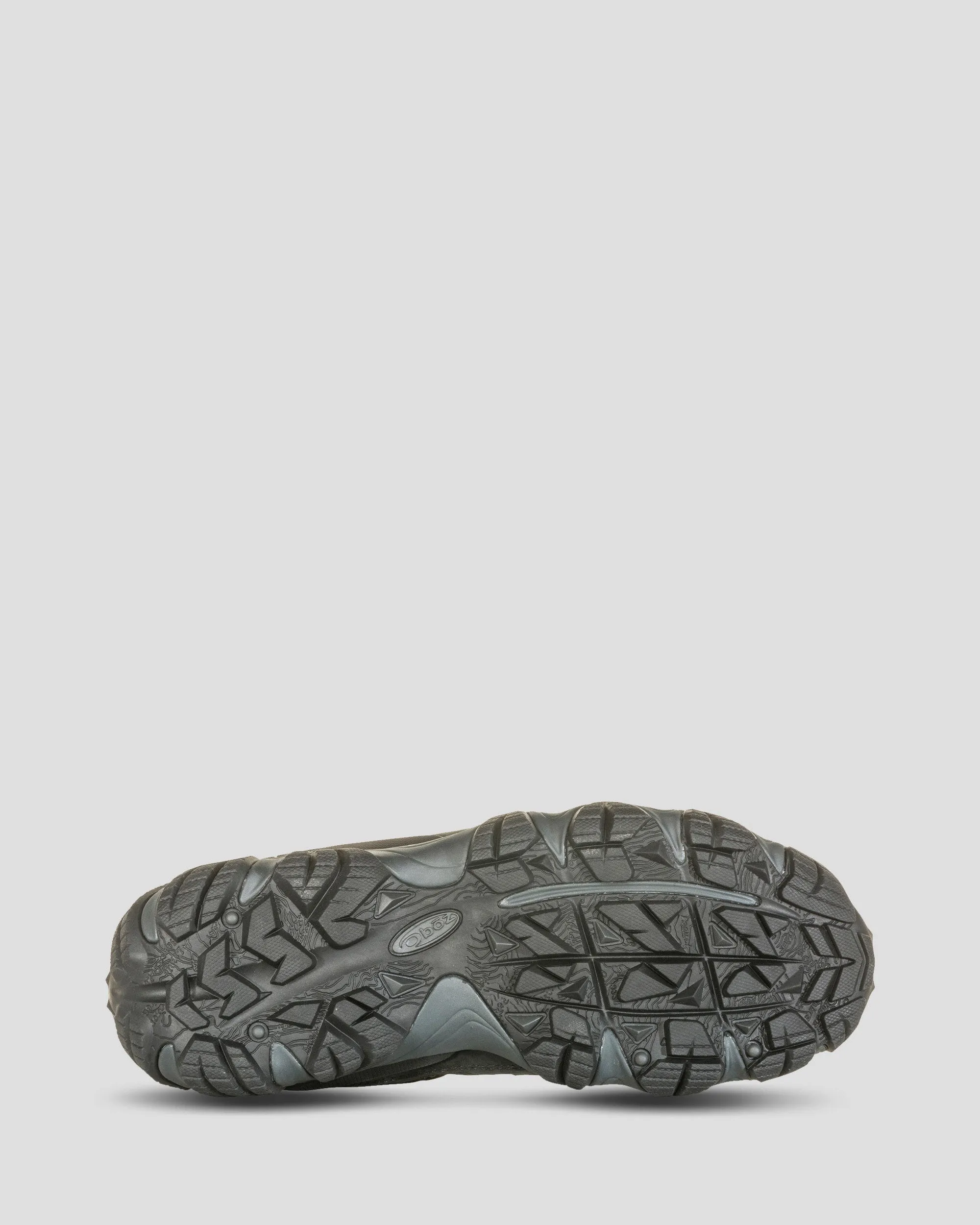 Men's Oboz Sawtooth II Low Waterproof Hiking Shoes - Wide - Shadow Burlap