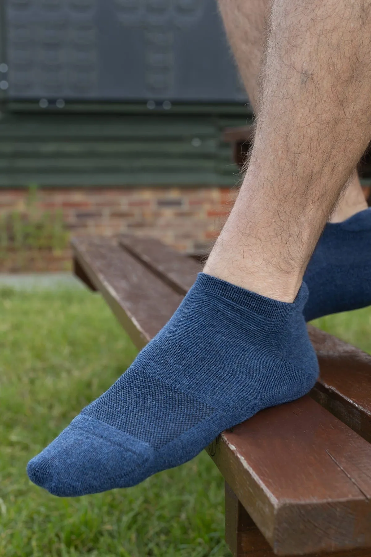 Men’s Organic Cotton Sport Trainer Sock 10 Pack Bundle | Multiple Colours