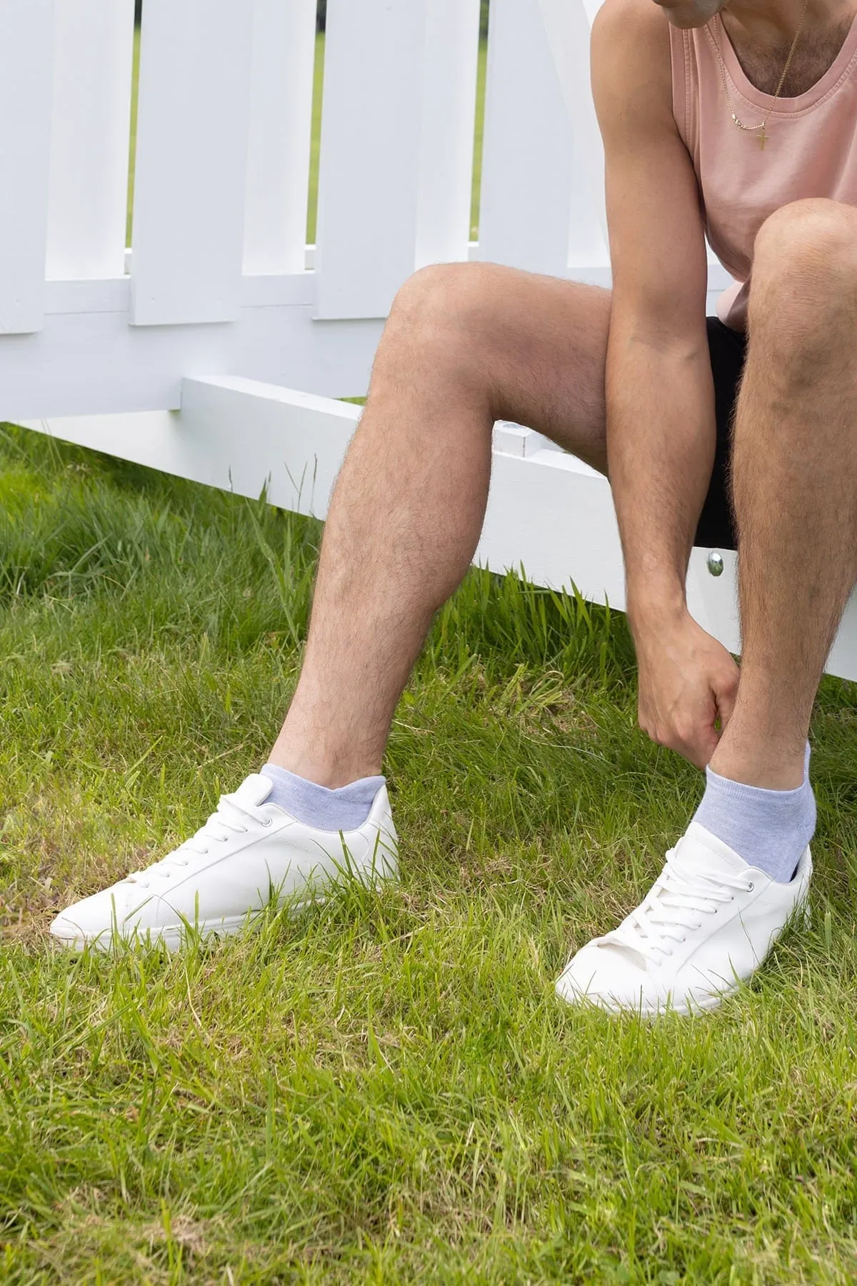 Men’s Organic Cotton Sport Trainer Sock 10 Pack Bundle | Multiple Colours