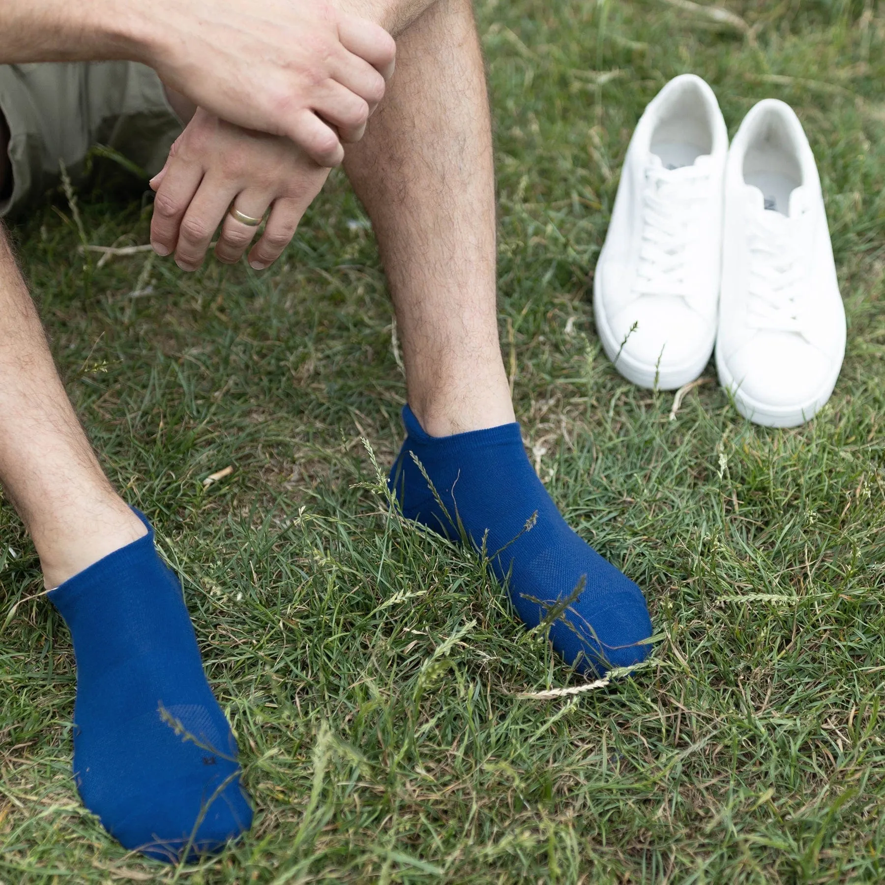Men’s Organic Cotton Sport Trainer Sock 10 Pack Bundle | Multiple Colours