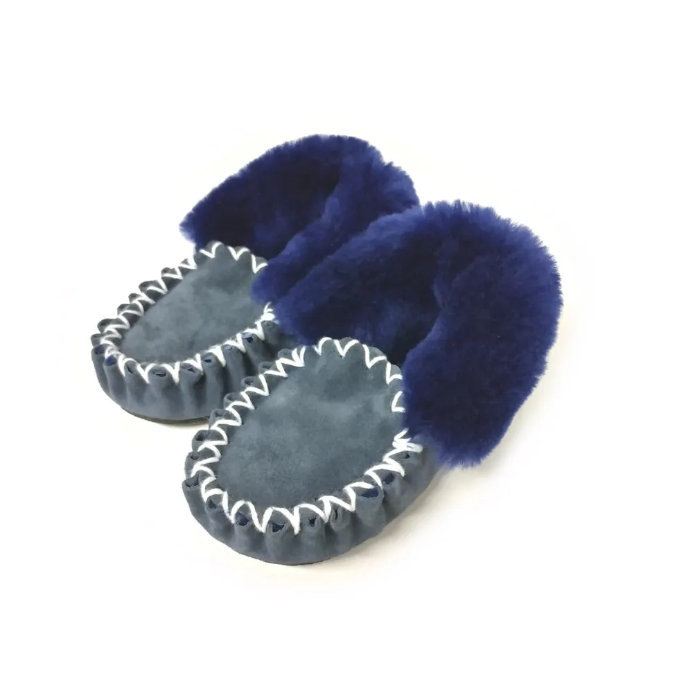 Merino Craft Kids Sheepskin Moccasins