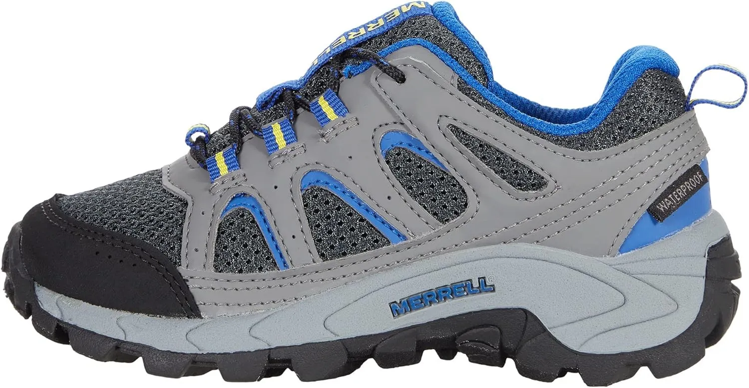 Merrell Kids' Oakcreek Low Lace Waterproof Hiking Sneaker