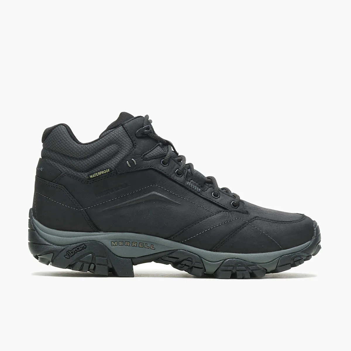 Merrell - Moab Adventure Mid Waterproof - Black Leather