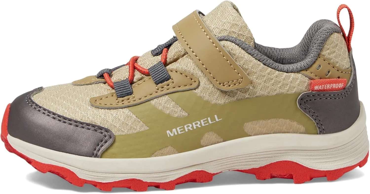 Merrell Unisex-Child Moab Speed 2 Low Alternative Closure Waterproof Jr Hiking Shoe