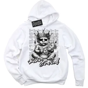 Metallic Black 85' 1s Sneaker Hoodie Born Envied Graphic