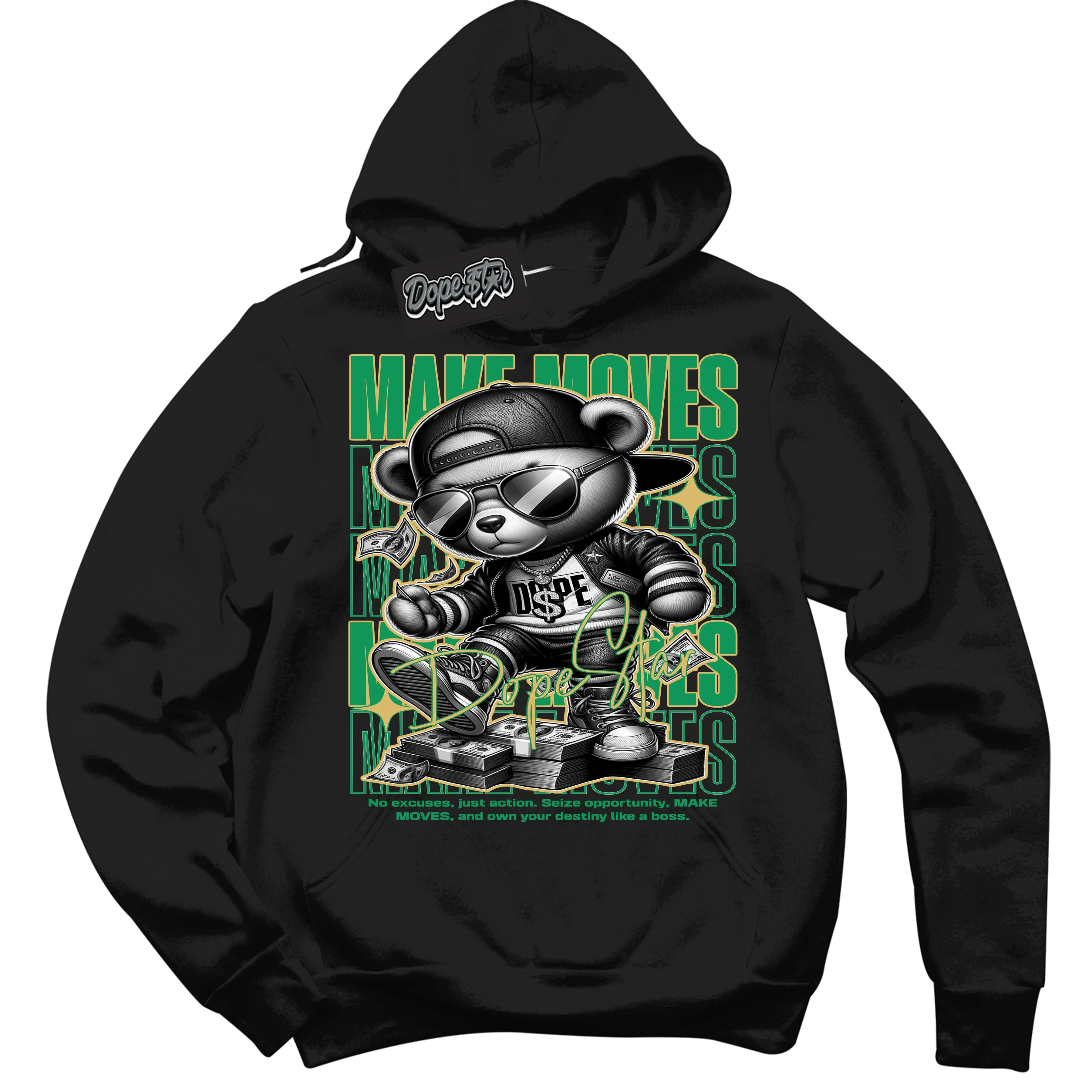 Method of Make Lucky Green 1s Sneaker Hoodie Make Moves Graphic